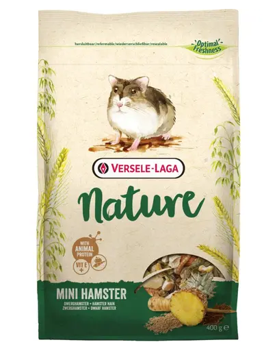 VERSELE-LAGA Nature Hrana pentru hamsteri pitici 400 g