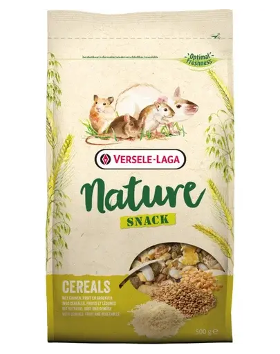 VERSELE-LAGA Nature Snack Hrana complementara pentru rozatoare si iepuri, cu fructe si legume 500 g