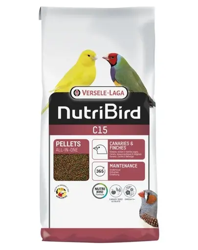 VERSELE-LAGA NutriBird C15 Maintenance Hrana de baza pentru canari 1 kg