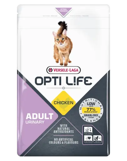 VERSELE-LAGA Opti Life Cat Adult Urinary Chicken 1 kg hrana pisici, protectie a tractul urinar