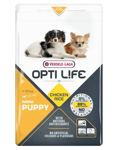 VERSELE-LAGA Opti Life Puppy Mini hrana uscata pentru caini juniori de talie mica 7,5 kg