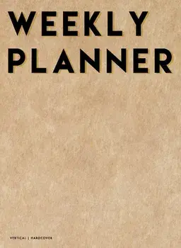 Vertical Weekly Planner 2020-2021: 18 Month Hardcover Weekly, Monthly & Yearly Planner 2020 2021 - 8.25 x 10.75 July 2020 - December 2021 - 2 Pages/Pilvi Paper