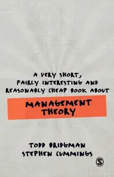 Very Short, Fairly Interesting and Reasonably Cheap Book about Management Theory, Paperback/Stephen Cummings