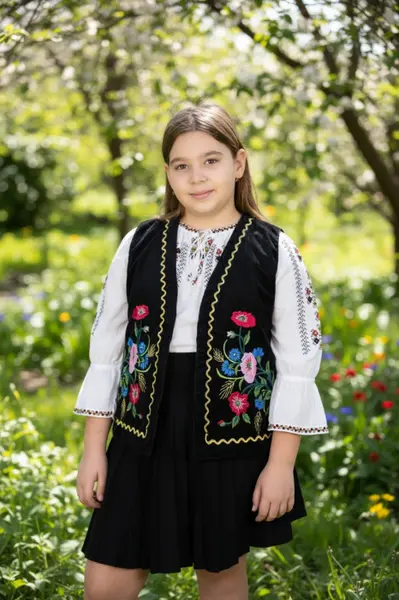 Vesta catifea fetite
