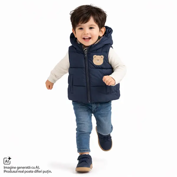 Vesta copii Chicco, albastru inchis, 00680-69MFCO