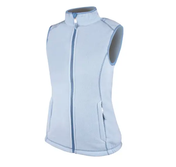 Vesta de dama poliester 100%, culoarea alb, Ardon JANETTE, 280 g mp XL, BLEU