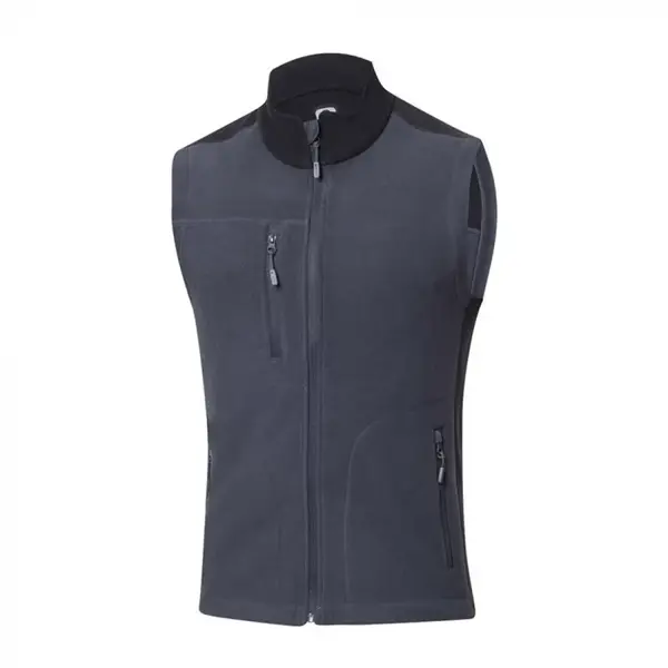 Vesta de iarna 100% poliester gri-inchis fleece, Ardon MARTIN 3XL, GRI-ÎNCHIS