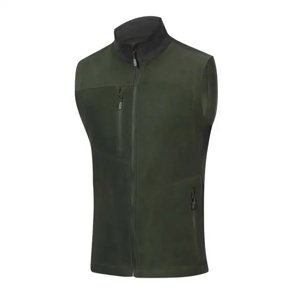 Vesta de iarna 100% poliester verde fleece, Ardon MARTIN XXL, VERDE