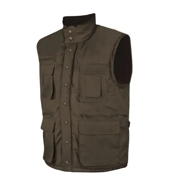 Vesta de iarna barbati cu buzunare, culoarea negru, Ardon TONY, poliester 65 35 XL, NEGRU