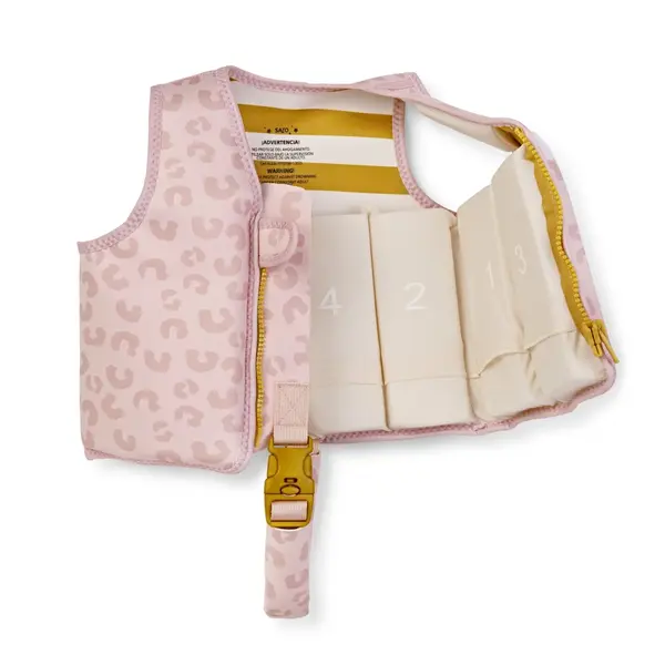Vesta de inot pentru copii cu protectie UV UPF 50+ Born to be wild by Saro 3-6 ani