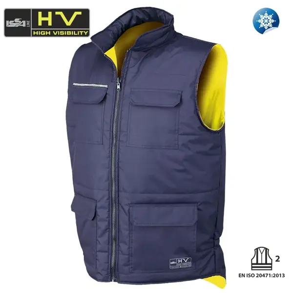 Vesta de protectie reversibila bluemarin/portocaliu Rhino Reverse Marime 2XL Vesta de protectie reversibila bluemarin/portocaliu Rhino Reverse Marime 2XL