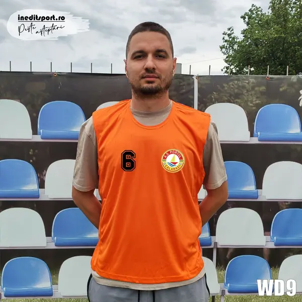 Vestă departajare WEMBLEY WD9 Portocaliu, Junior