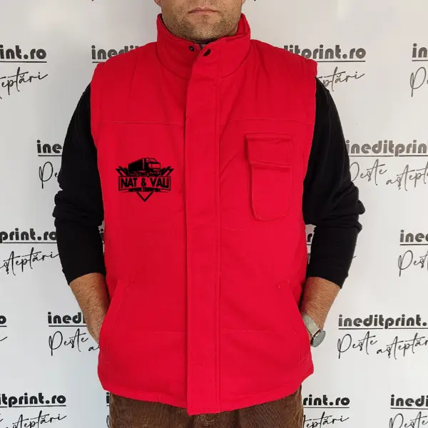 Vesta MAYA personalizabila VP1 Rosu, 4XL