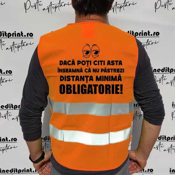 Vesta reflectorizanta Citit STANDARD VRM2 M, Portocaliu