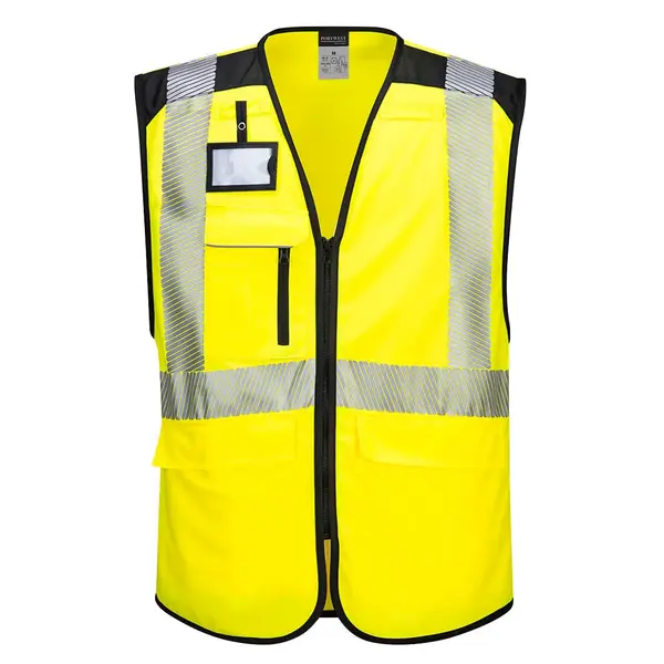 Vesta reflectorizanta executiv galben fluorescent Portwest Hi-Vis Marime S Vesta reflectorizanta executiv galben fluorescent Portwest Hi-Vis Marime S