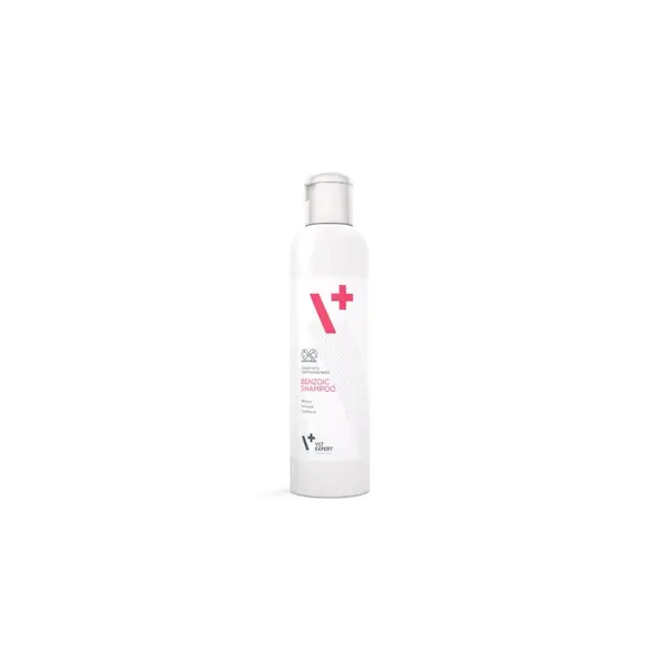 VET EXPERT Benzoic, șampon câini, antibacterian, anti-mâncărime, flacon VET EXPERT Benzoic, șampon câini și pisici, antibacterian, anti-mâncărime, flacon, 250ml