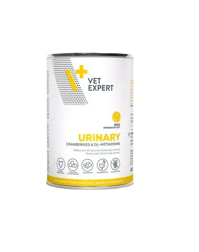 VET EXPERT Veterinary Diet Dog Urinary 400 g dieta caini cu afectiuni urinare