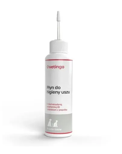 VETINGO Solutie curatare urechi caini si pisici 100 ml