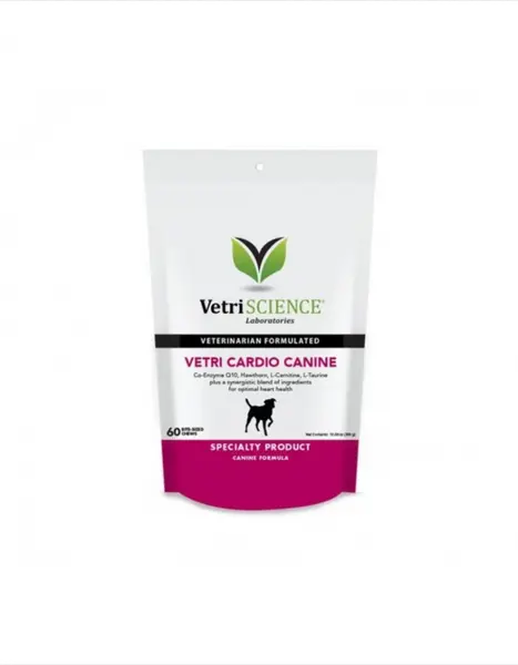 Vetri Cardio Canin Bite-sized Chews, 60 tablete
