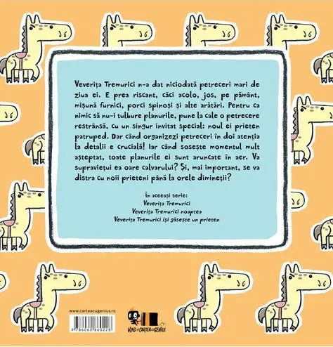 Veverita Tremurici - Da o petrecere de ziua ei | Melanie Watt
