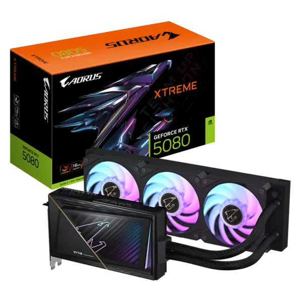 VGA GB AORUS GEFORCE RTX 5080 XTREME 16G VGA GB AORUS GEFORCE RTX 5080 XTREME 16G