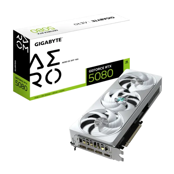 VGA GB GEFORCE RTX 5080 AERO OC SFF 16G VGA GB GEFORCE RTX 5080 AERO OC SFF 16G