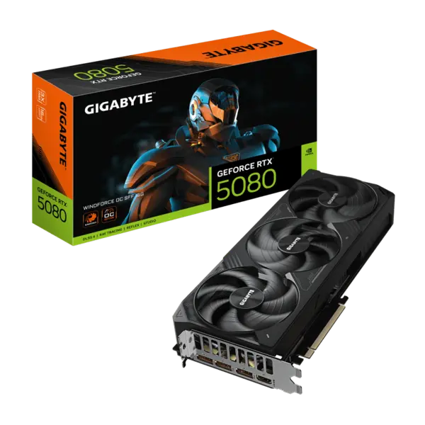 VGA GB GF RTX 5080 WINDFORCE OC SFF 16G VGA GB GF RTX 5080 WINDFORCE OC SFF 16G