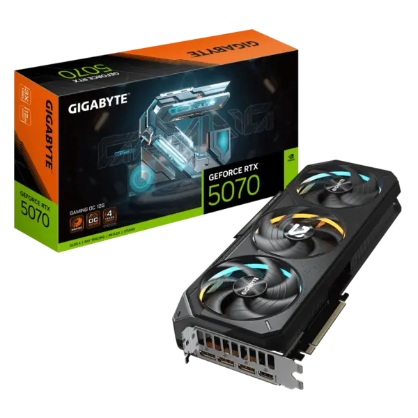 VGA GIGABYTE RTX 5070 GAMING OC 12GB VGA GIGABYTE RTX 5070 GAMING OC 12GB