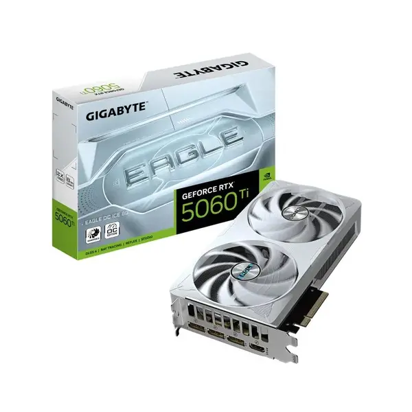 VGA GIGABYTE RTX5060 TI EAGLE OC ICE 8GB VGA GIGABYTE RTX5060 TI EAGLE OC ICE 8GB