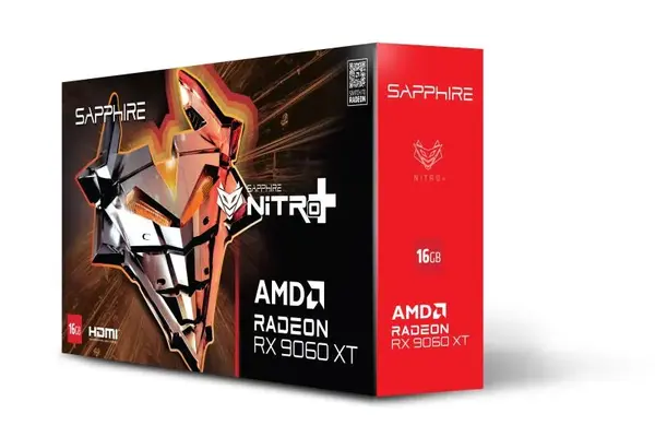 VGA SAPP NITRO+ AMD RADEON RX9060XT 16GB VGA SAPP NITRO+ AMD RADEON RX9060XT 16GB