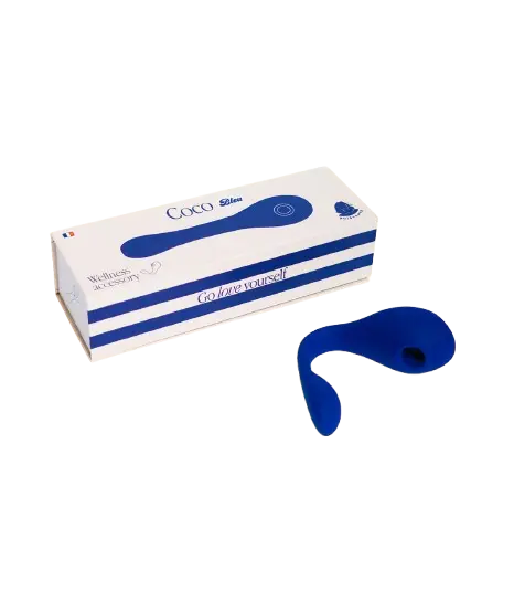 Vibrator clitoridian Coco Blue, 1 bucata, Puissante