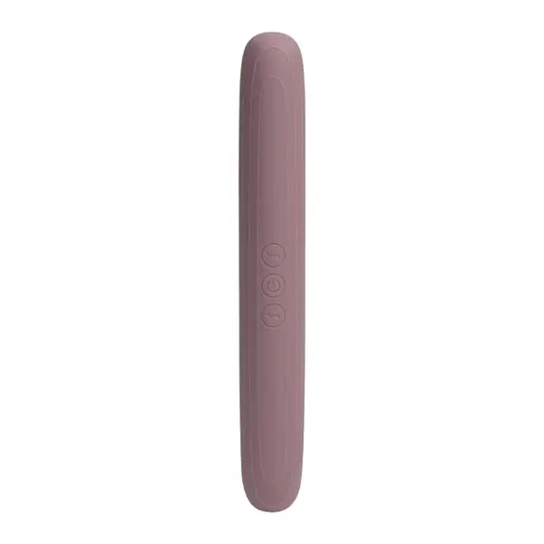Vibrator DREAMTOYS Nude Ailee Double Vibrator, cu două capete, 10 funcții de vibrație, rezistent la apă IPX6, mov