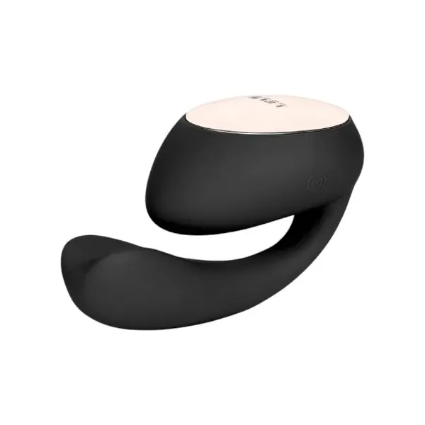 Vibrator dublu LELO IDA WAVE, pentru clitoris și punctul G, control prin aplicație, funcție de rotație, 10 funcții de vibrație, negru