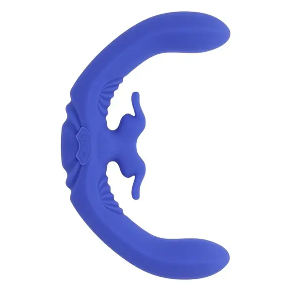 Vibrator pentru cupluri EVOLVED Lovebirds, cu telecomandă, 3 motoare cu 10 funcții de vibrație, rezistent la apă, mov