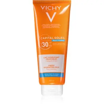 Vichy Capital Soleil Beach Protect loțiune hidratantă de protecție pentru față și corp SPF 30