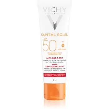 Vichy Capital Soleil crema protectoare impotriva imbatranirii pielii SPF 50