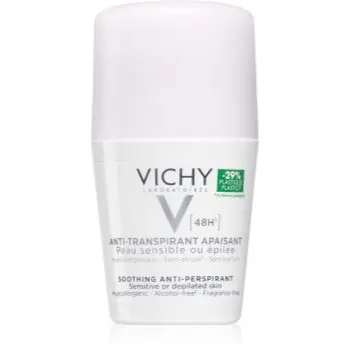 Vichy Deodorant 48h Deodorant roll-on pentru piele sensibila si iritata