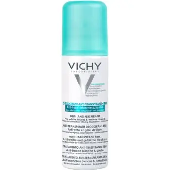Vichy Deodorant 48h spray anti-perspirant impotriva petelor albe si galbene