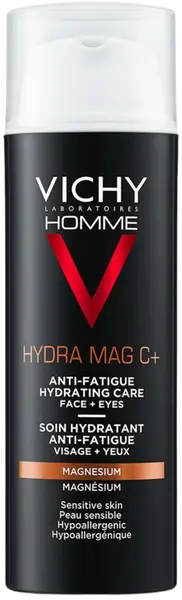 Vichy Homme Cremă hidratantă și fermifiantă Mag C+, 50 ml