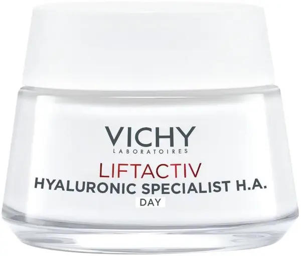 Vichy Liftactiv Cremă de zi pentru piele uscată Hyaluronic Specialist H.A., 50 ml