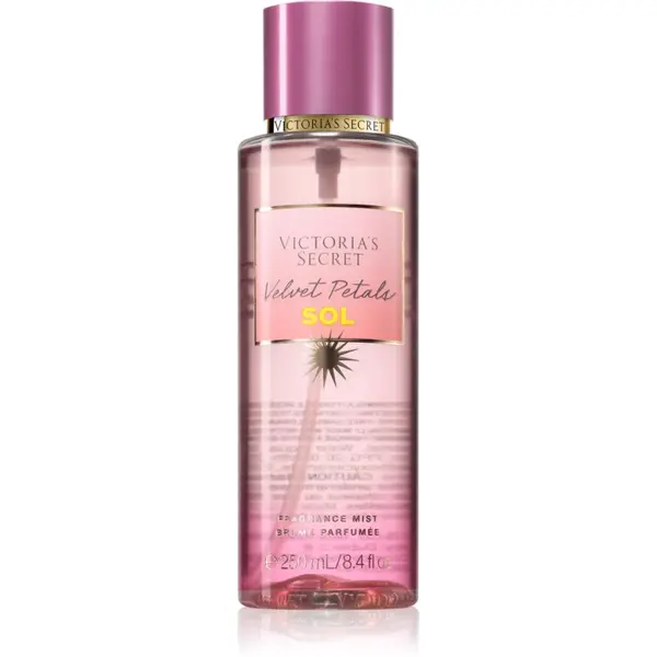 Victoria's Secret Velvet Petals SOL spray pentru corp pentru femei 250 ml