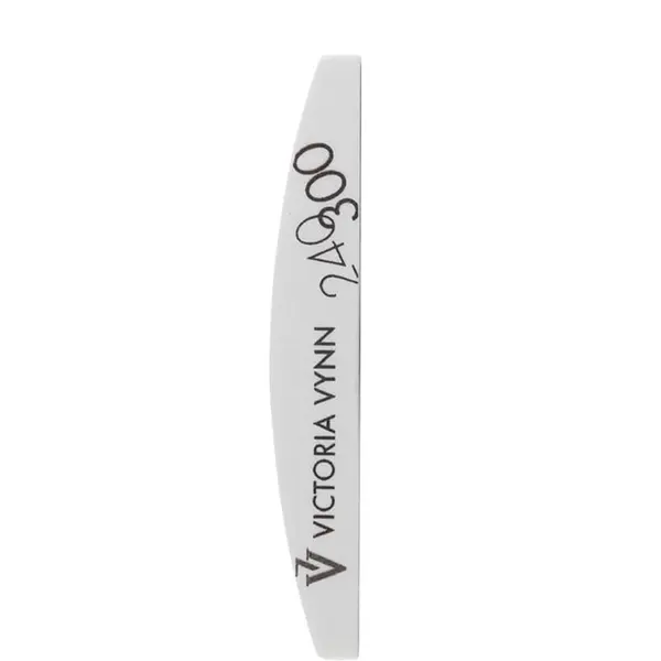 Victoria Vynn White Crescent Nail File - 240/300