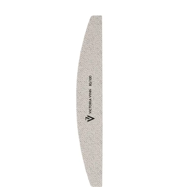 Victoria Vynn White Crescent Nail File - 80/100