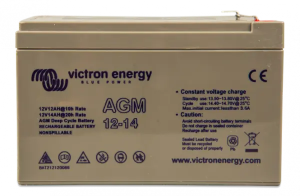 victron energy agm deep cycle battery 12v/14ah