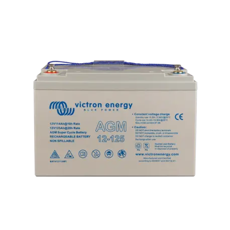 victron energy agm super cycle battery 12v/100ah (m6)