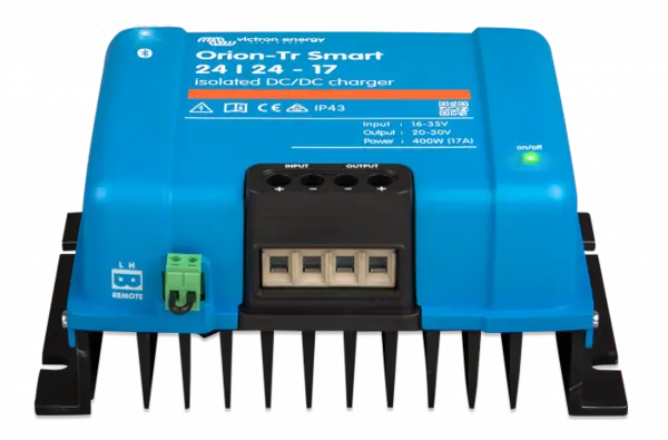 victron energy convertor cu charger dc-dc orion-tr smart isolated 24/24-17 (400w)