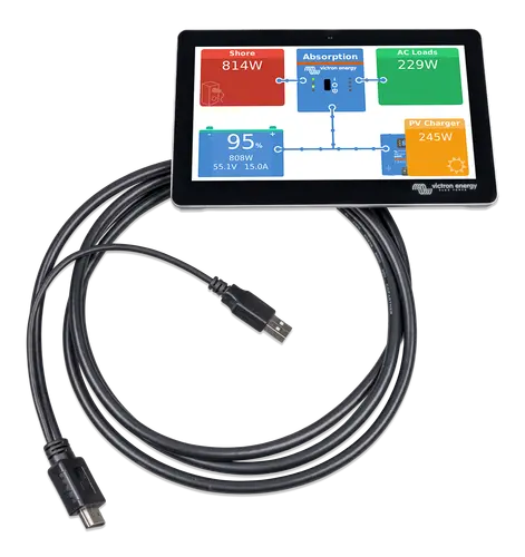 victron energy gx touch 70 flush