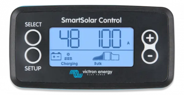 victron energy smartsolar pluggable display