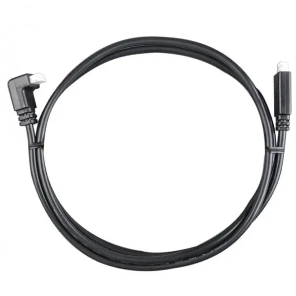 victron energy ve.direct cable 10m (one side right angle conn)