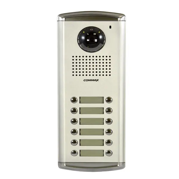 Videointerfon de exterior Commax DRC-12AC2, 12 familii, ingropat, bloc